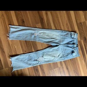 BDG Kick Flare High Rise Cropped Jean